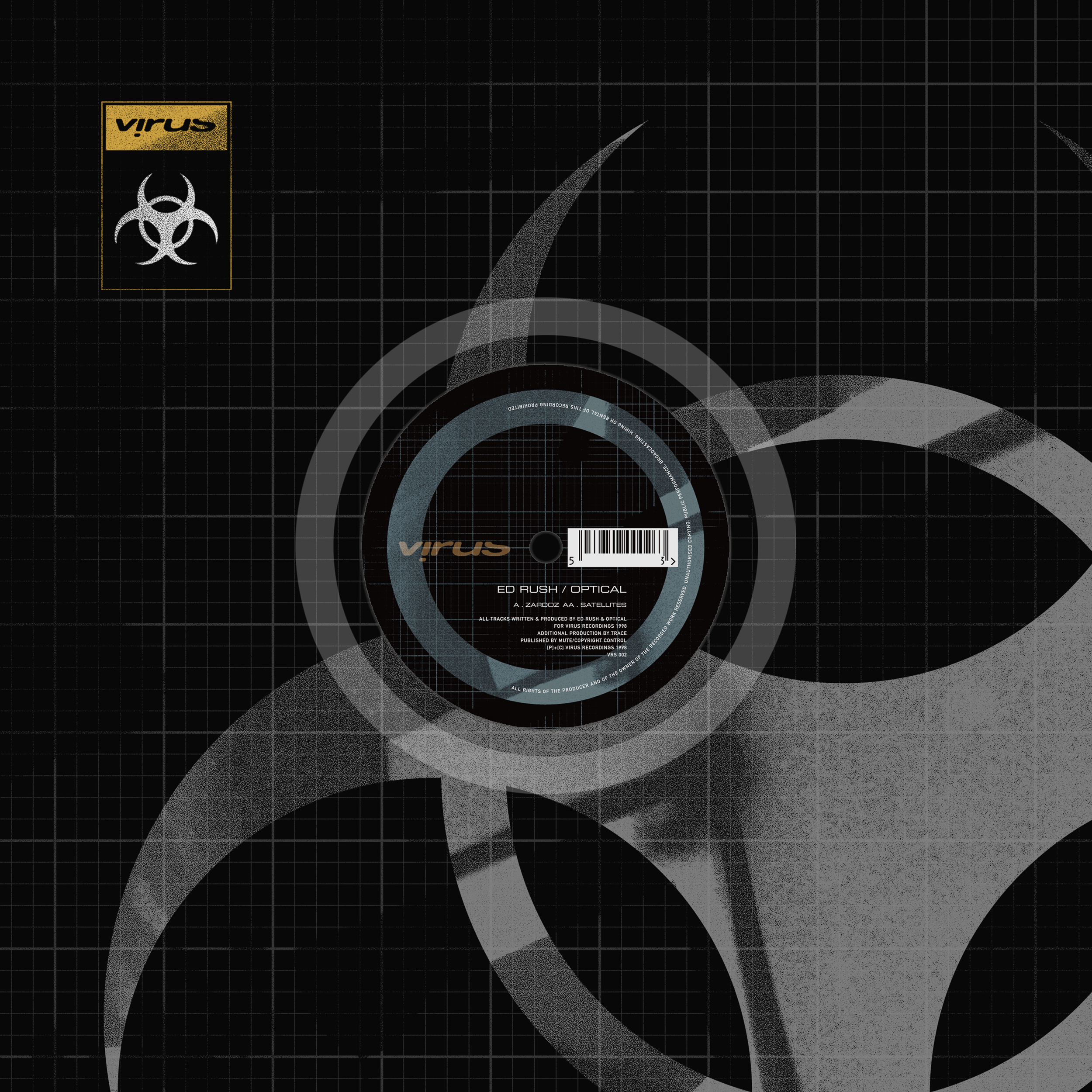 Virus Record sleeve design